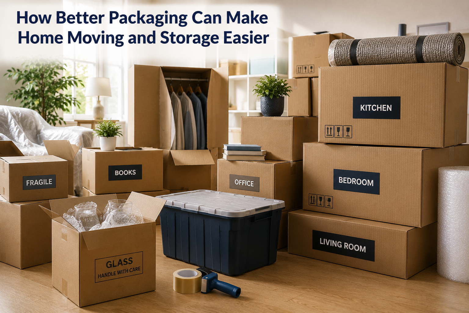 How Better Packaging Can Make Home Moving and Storage Easier